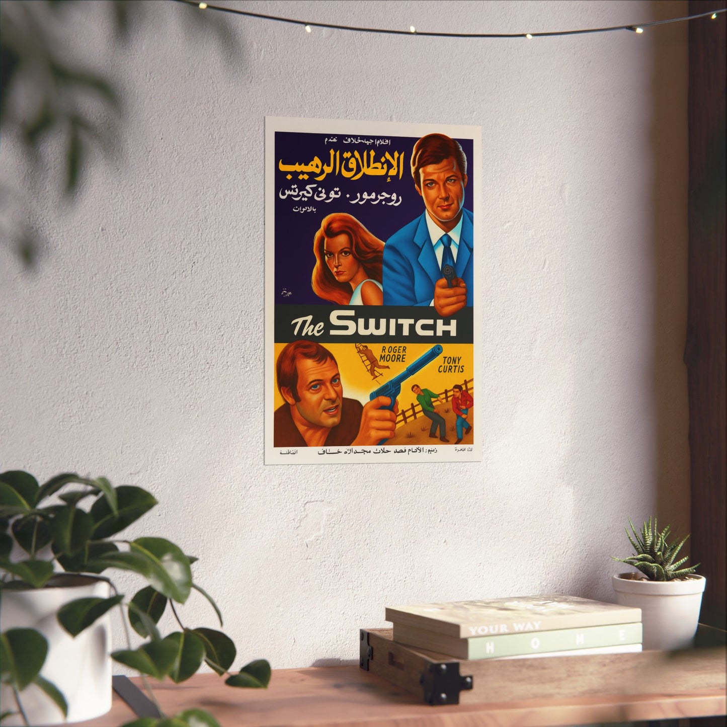 The Switch (1976) Película cinematográfica – Roger Moore y Tony Curtis
