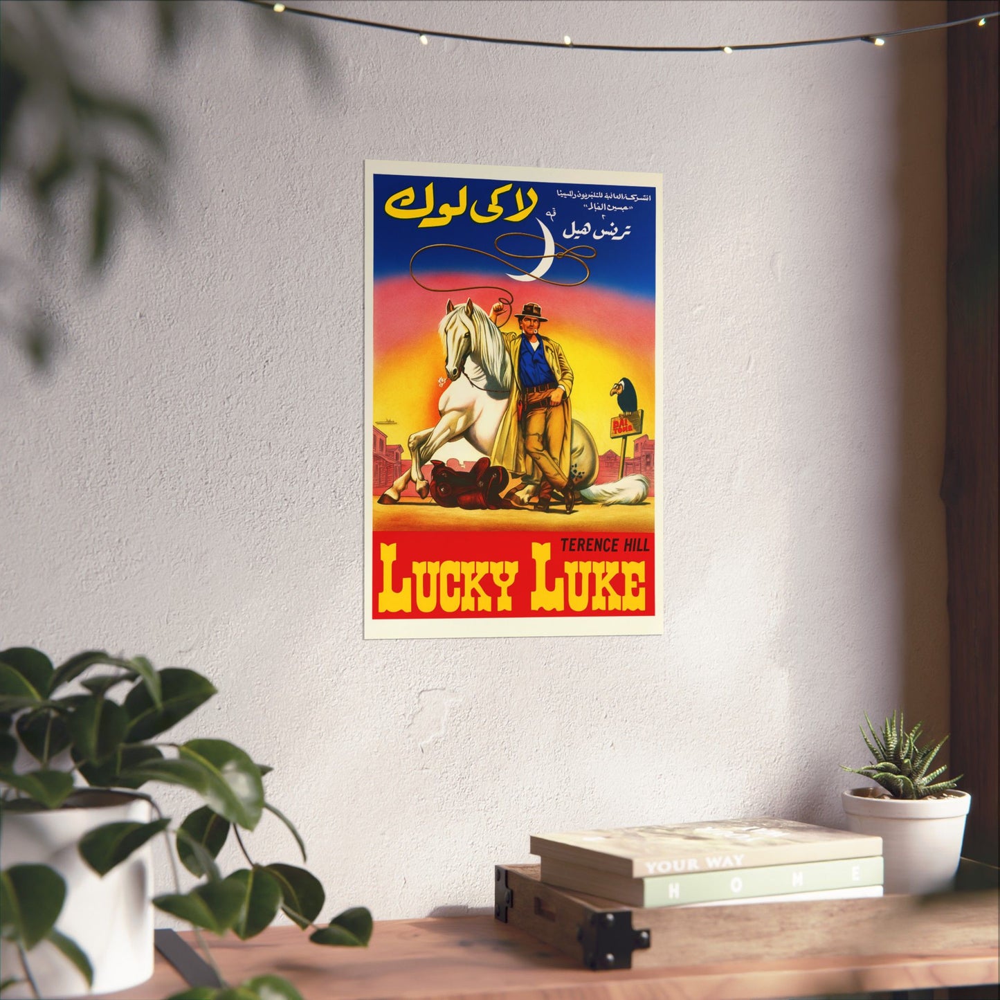 Lucky Luke (1991) – Terence Hill – Arabic Reprint "لاكي لوك"