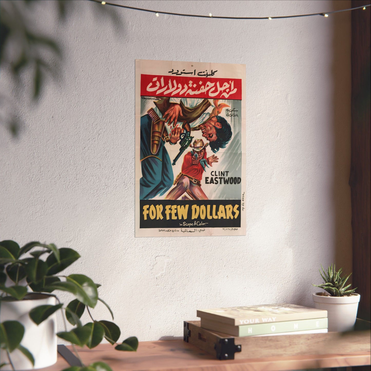 Por unos pocos dólares más (1965) من أجل حفنة دولارات - Spaghetti Western Egypt Póster