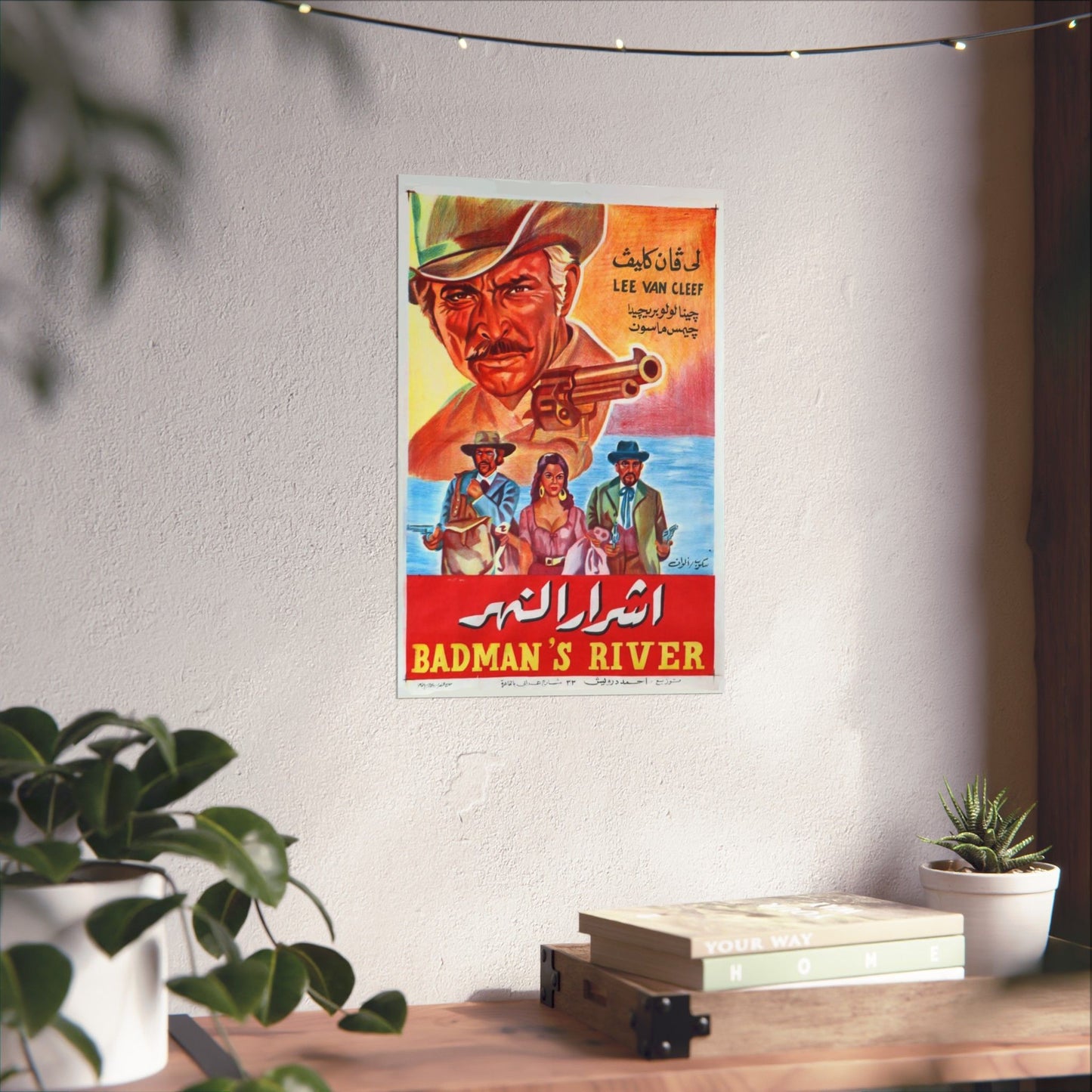 Badman's River - أشرار النهر (1971) Western español/italiano - Póster de estreno egipcio