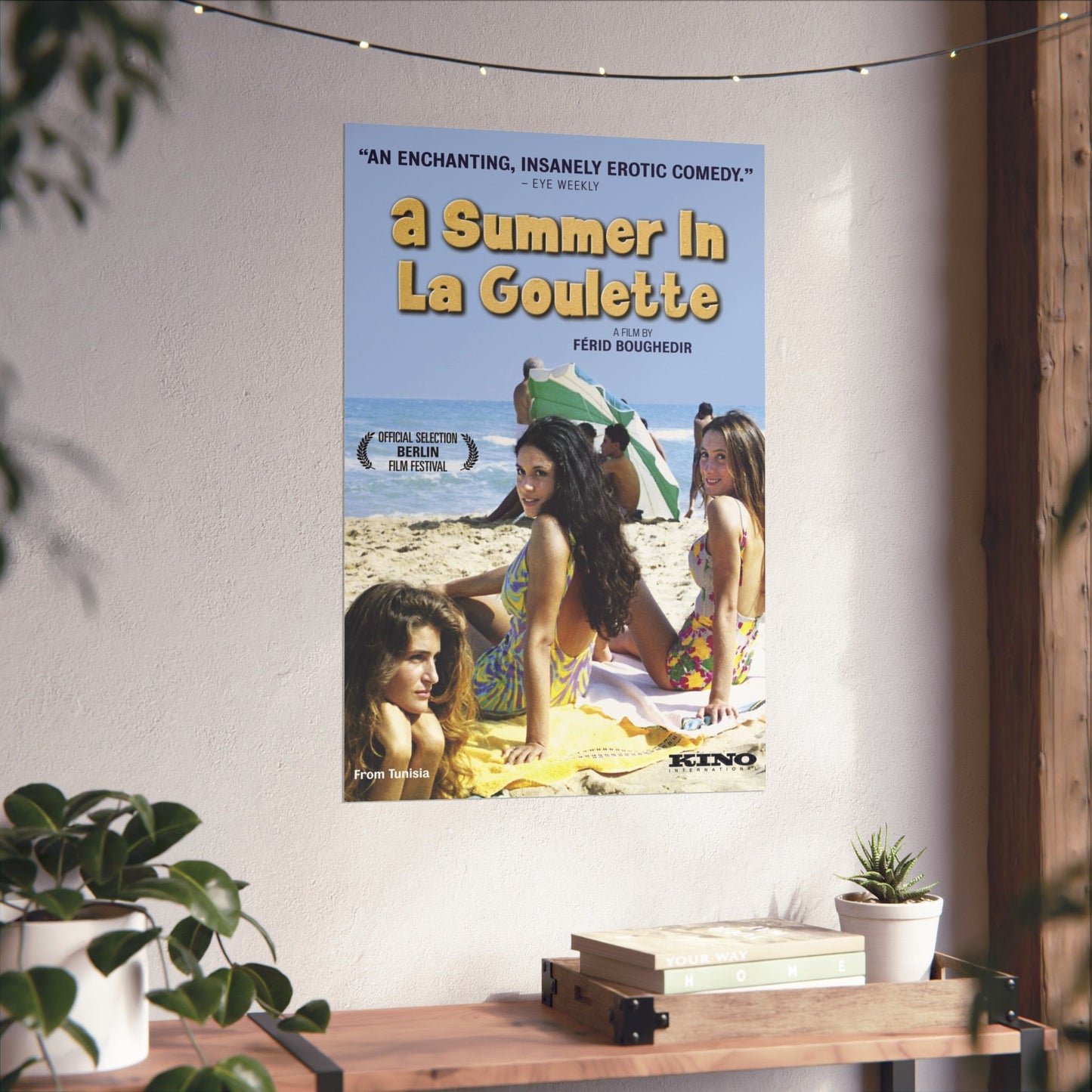 Un verano en La Goulette (Un été à La Goulette) Póster de la película tunecina de 1996