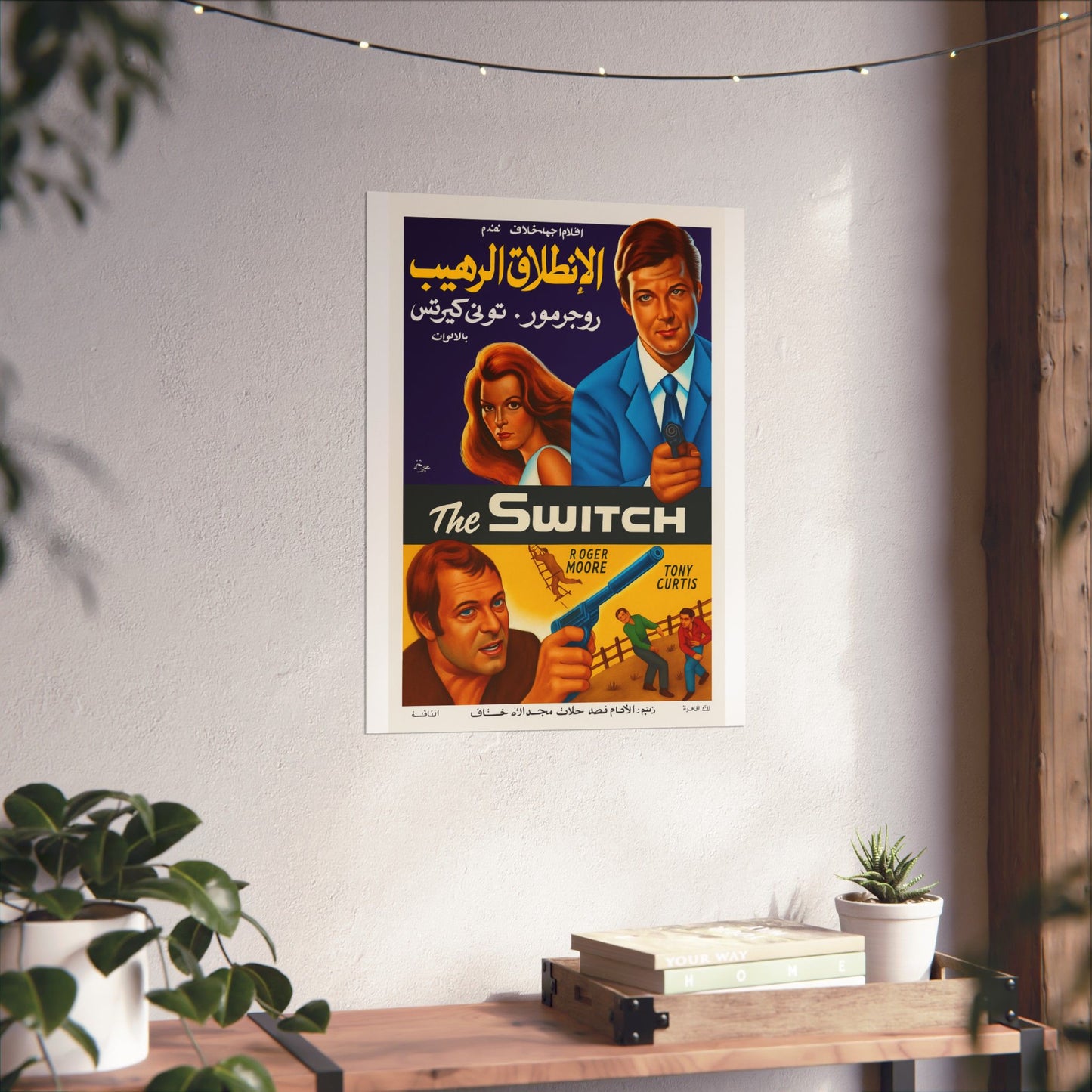 The Switch (1976) Película cinematográfica – Roger Moore y Tony Curtis