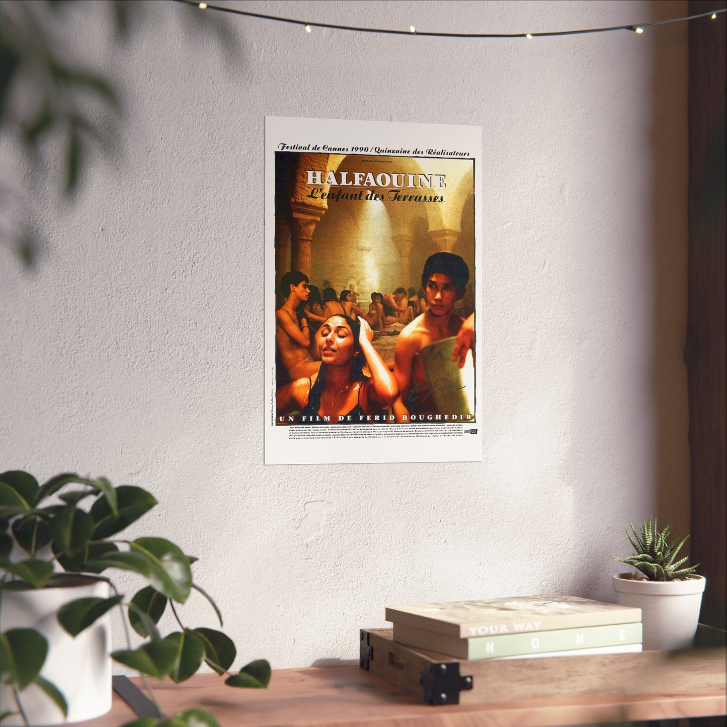 "Halfaouine" (1990) عصفور السطح - Reimpresión de película tunecina premium - Edición de coleccionista