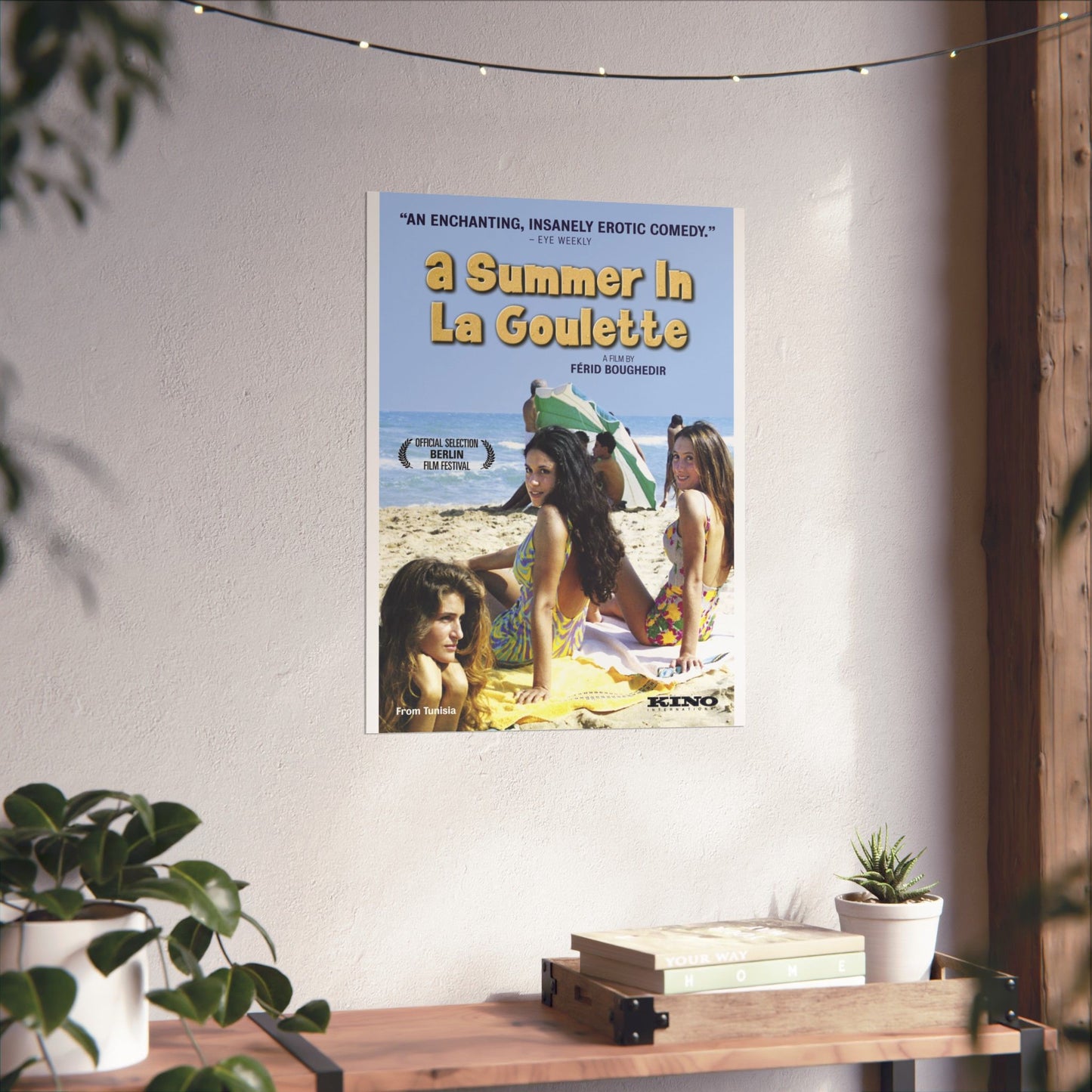 Un verano en La Goulette (Un été à La Goulette) Póster de la película tunecina de 1996