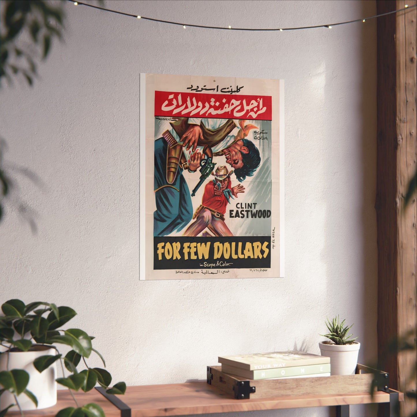 Por unos pocos dólares más (1965) من أجل حفنة دولارات - Spaghetti Western Egypt Póster