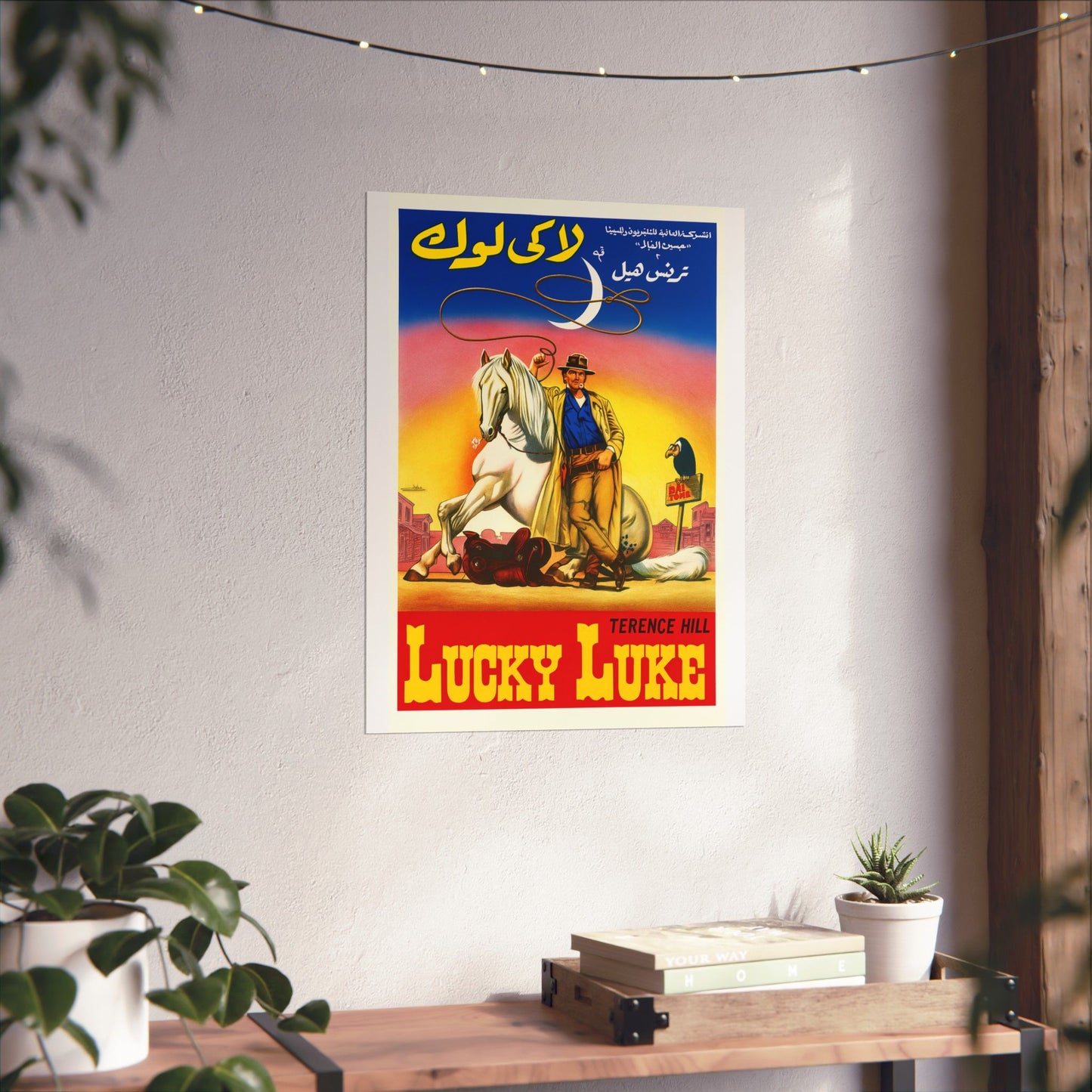 Lucky Luke (1991) – Terence Hill – Arabic Reprint "لاكي لوك"