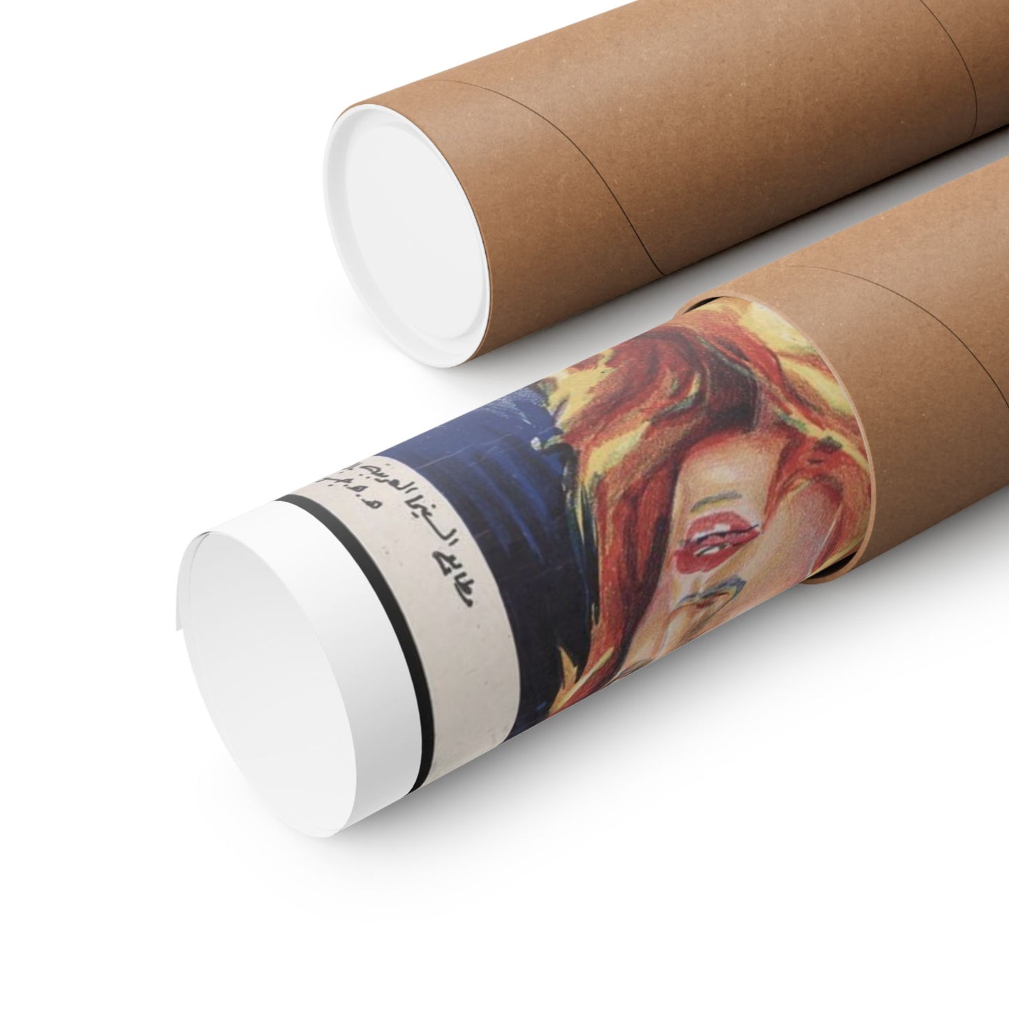Al Zilal Fi Al Janib Al Akhar Poster - الظلال في الجانب الآخر | Mashriq Prints