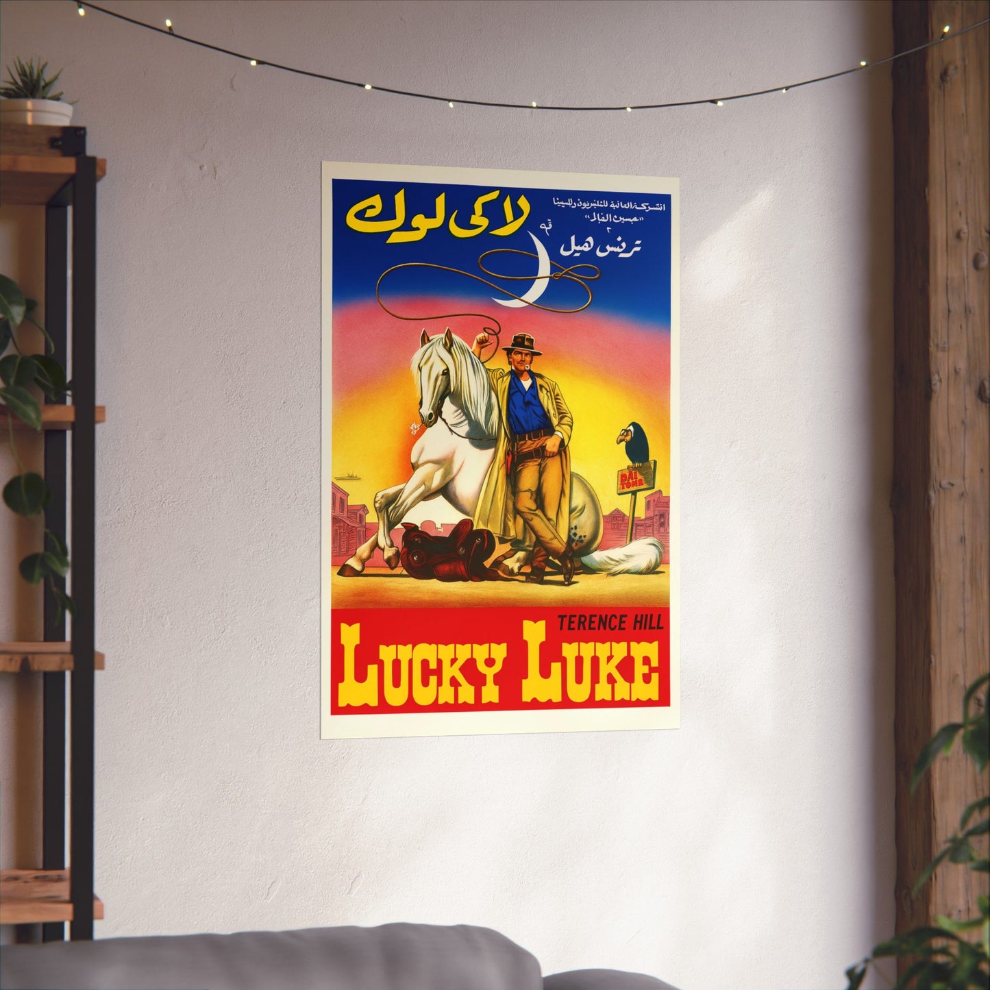 Lucky Luke (1991) – Terence Hill – Arabic Reprint "لاكي لوك"