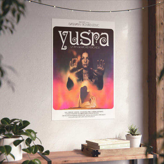 "Yusra" (1971) - Reimpresión premium de cine tunecino - Clásico de Rachid Ferchiou